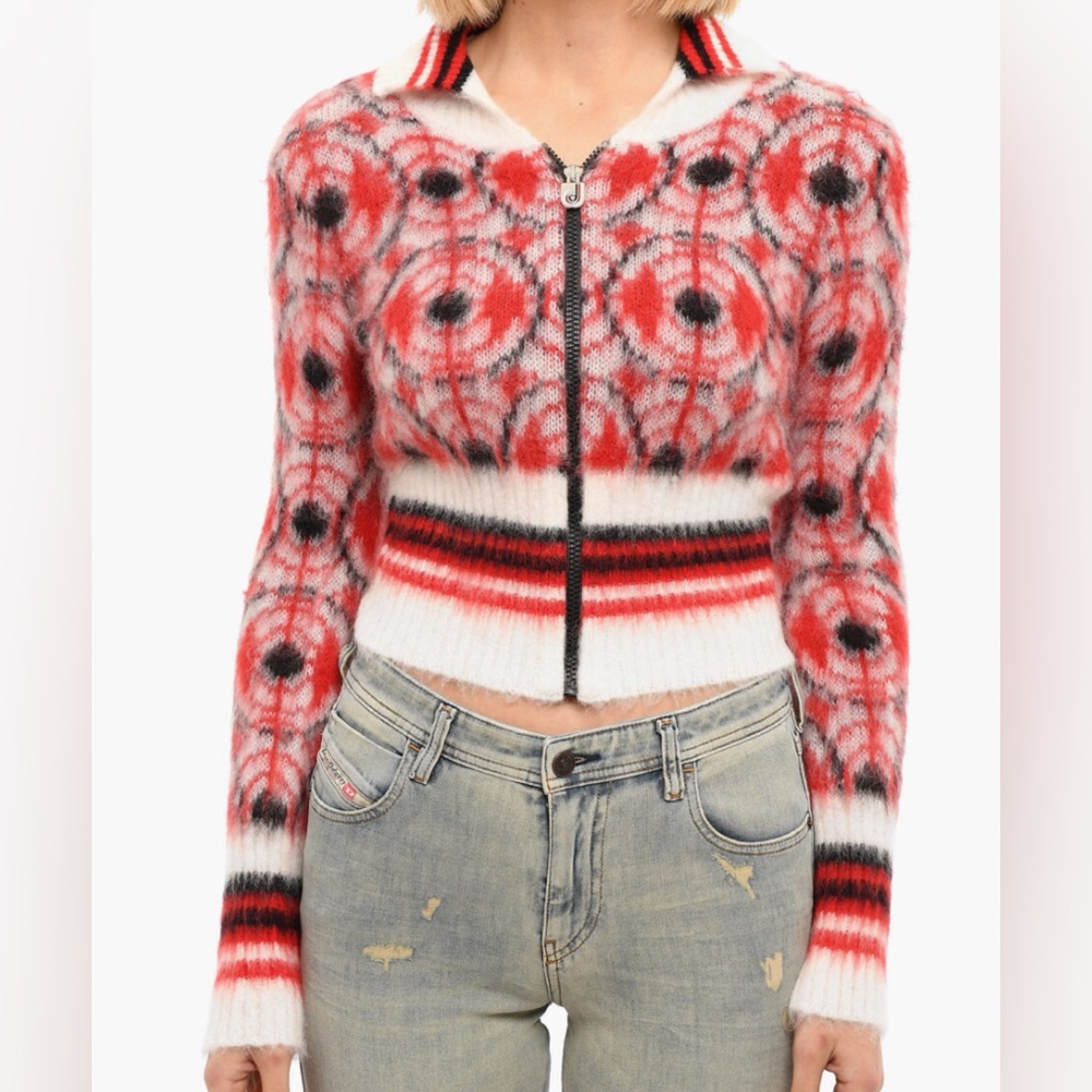 Diesel fuzzy alpaca sweater Small New